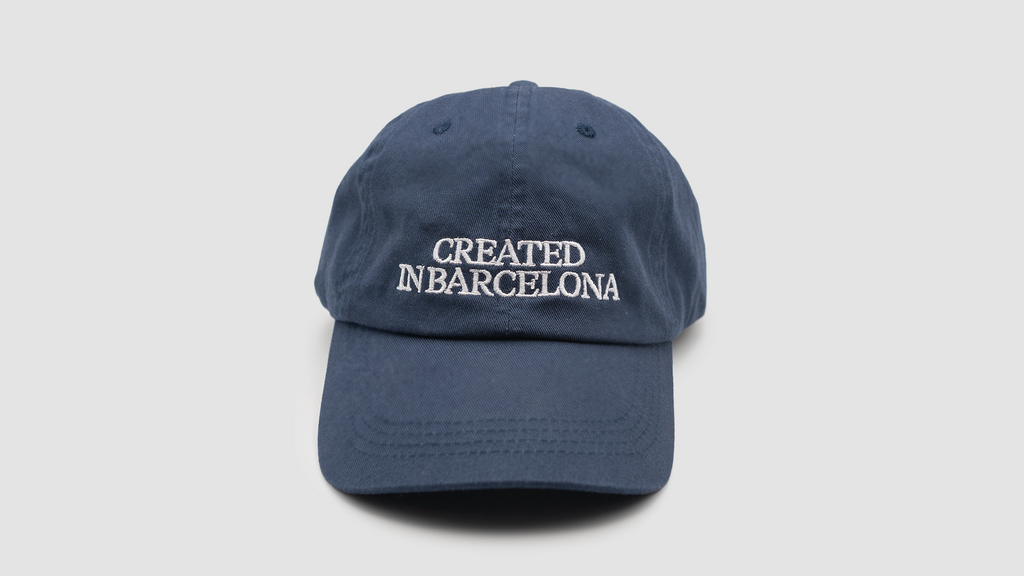 Gorra Created in Barcelona